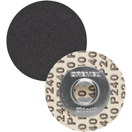 Dremel 1-1/4 In. 240 Grit EZ Lock Sanding Disc EZ413SA